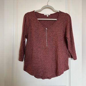Green Envelope V-Neck top!
